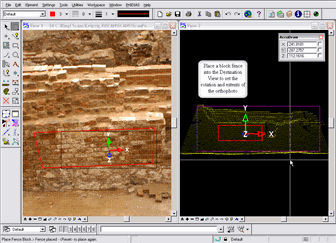 Video Orthophoto mit Punktwolke